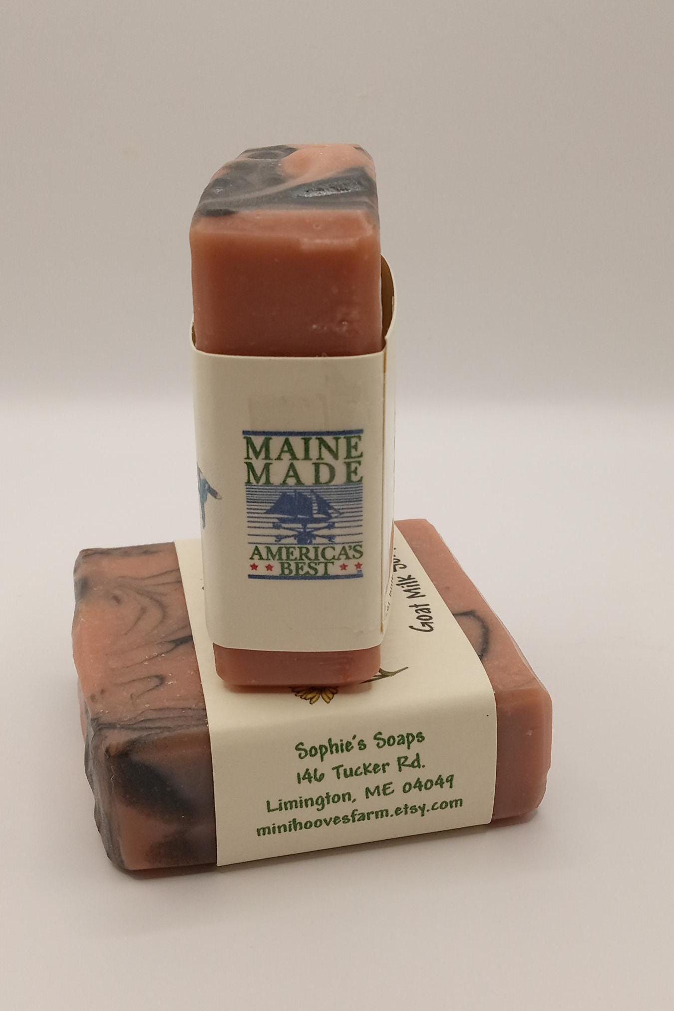 Black Rose Goat Milk Soap - Maine Artisan Soap
