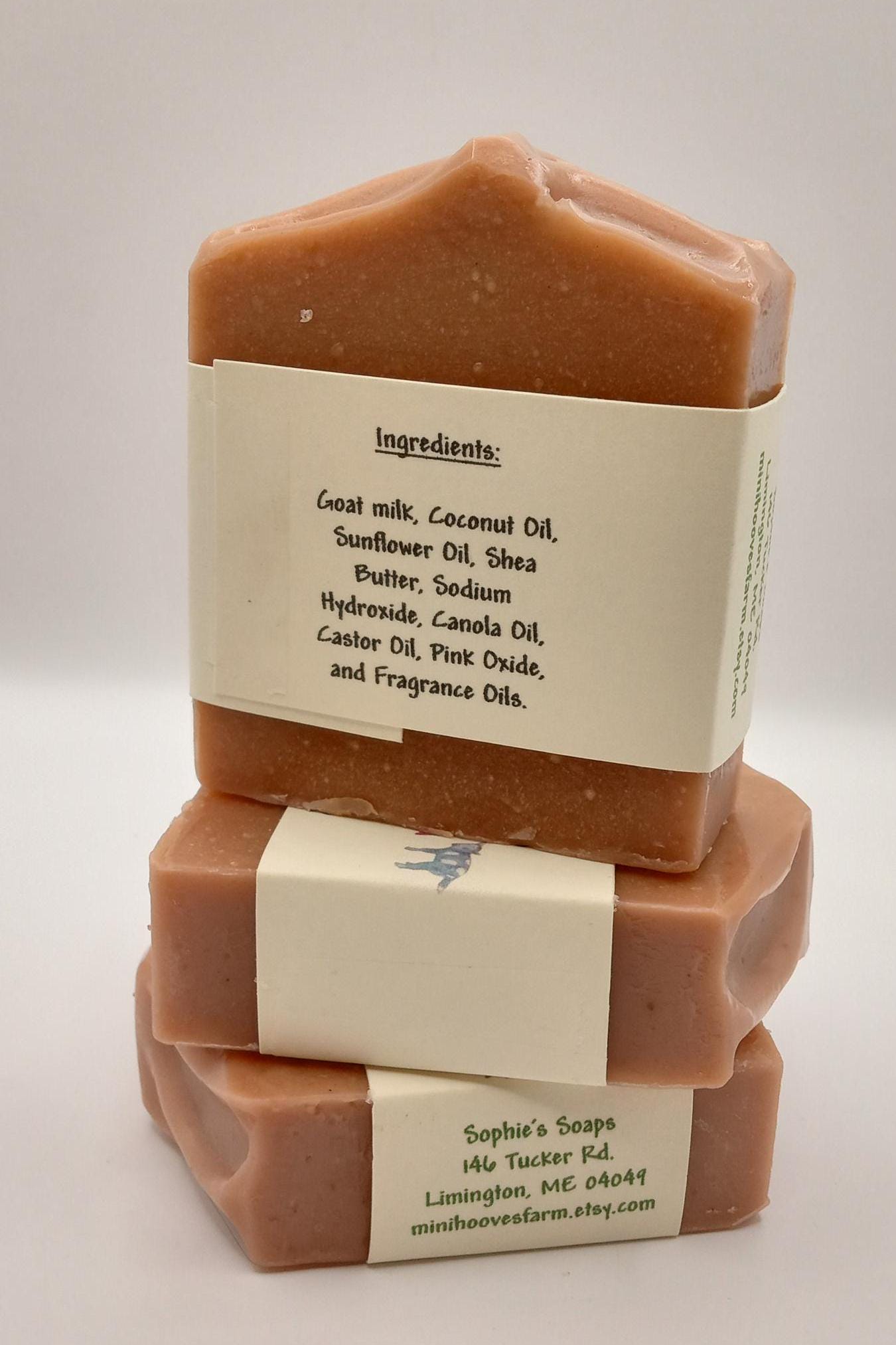 Cherry Almond Goat Milk Soap: Handmade Artisan Soap