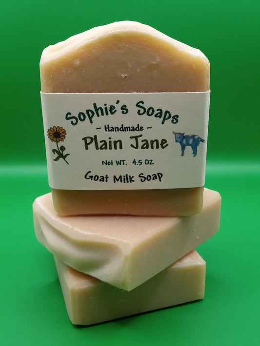 Unscented Goat Milk Soap: Handmade Luxurious Artisan Soap