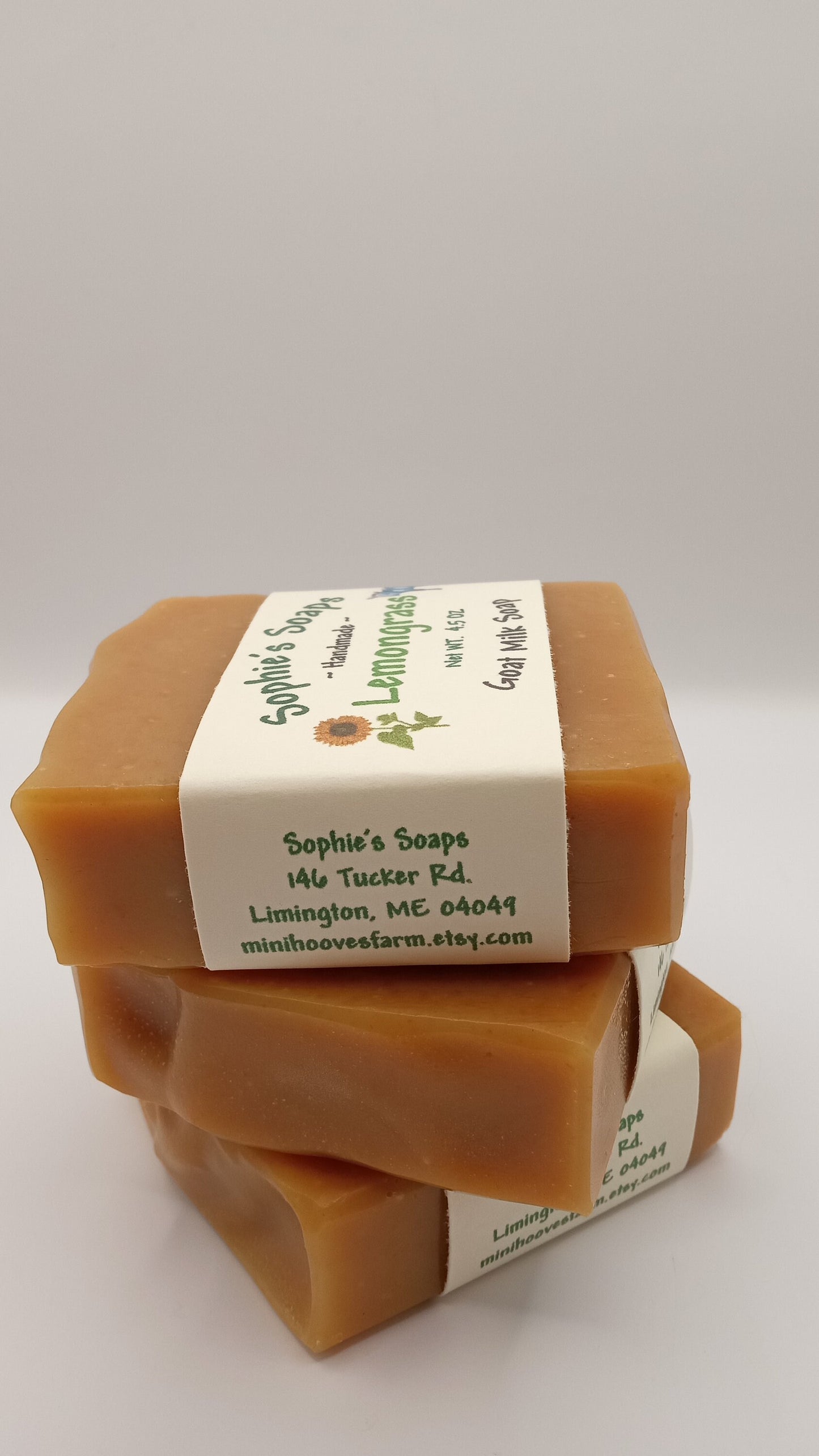 Lemongrass Goat Milk Soap - handmade, homemade, luxury artisan soap