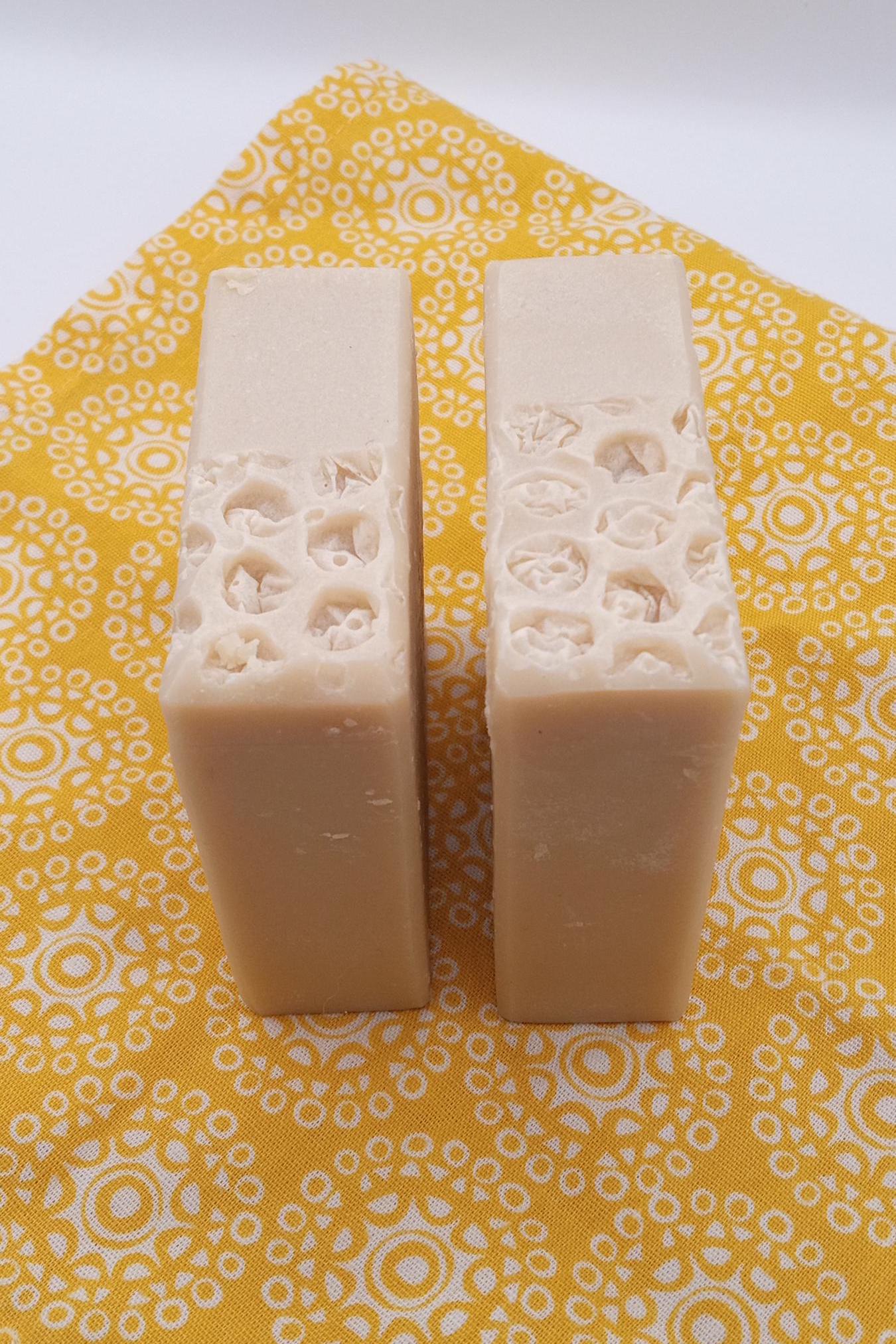 Honey Oatmeal Goat Milk Soap - Artisan Soap